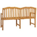 Handgemaakte Rozenbank 150,5 x 60 x 95 cm Massief Teakhout