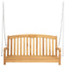 Schommelbank 114 x 61 x 61,5 cm Massief Teakhout Naturel