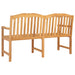 Handgemaakte Rozenbank 150 x 60,5 x 95 cm Massief Teakhout