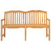 Handgemaakte Rozenbank 150 x 60,5 x 95 cm Massief Teakhout