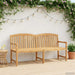 Handgemaakte Rozenbank 180,5 x 60 x 96 cm Massief Teakhout