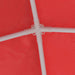 Partytent 250 x 250 x 240 cm Rood PE en staal