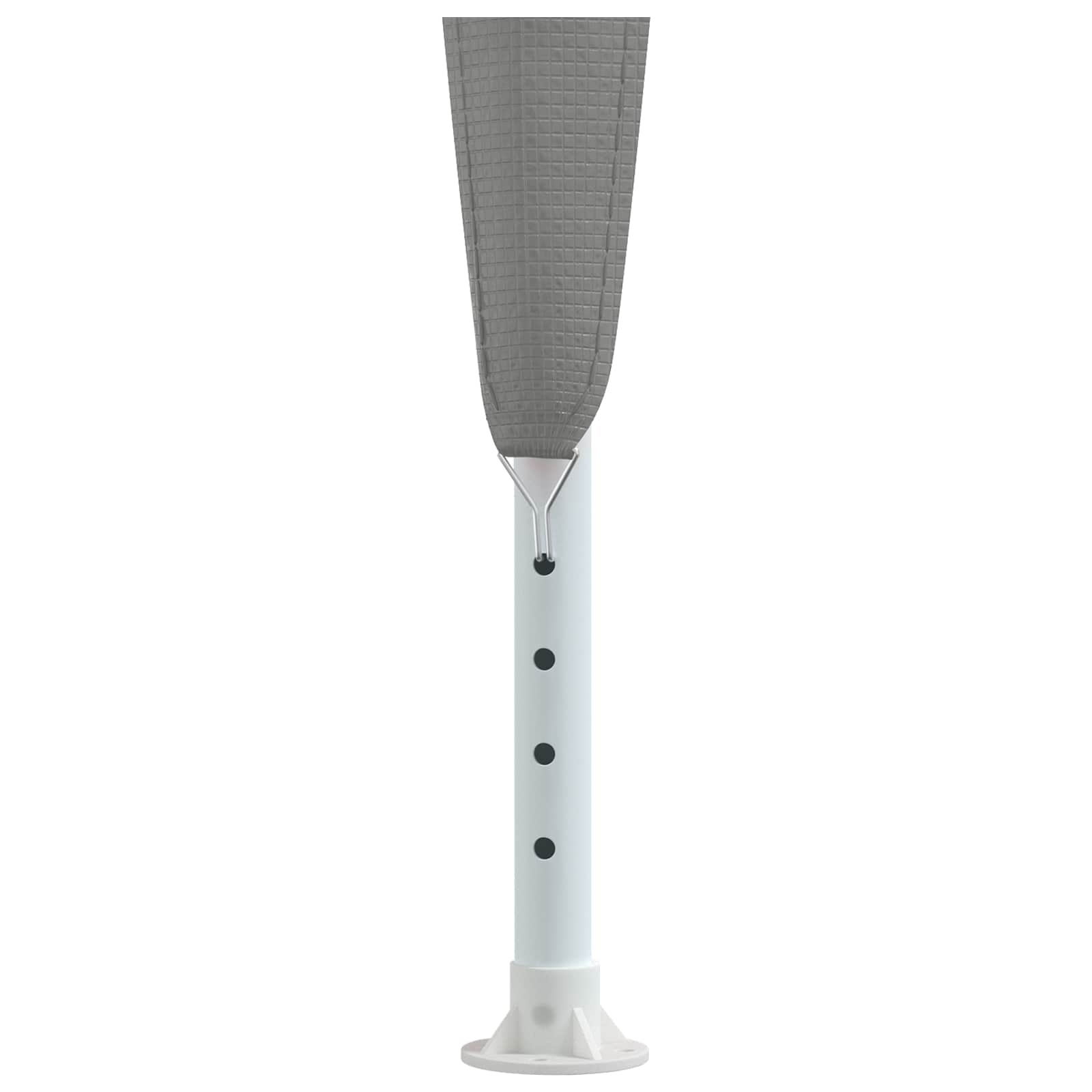 Partytent 250 x 250 x 240 cm Lichtgrijs PE en staal