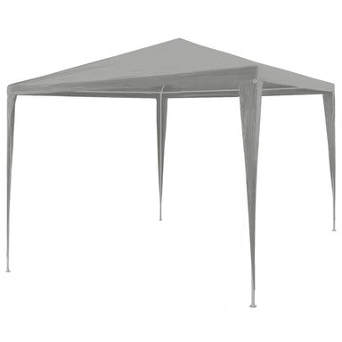 Partytent Lichtgrijs 300 x 300 x 255 cm PE en staal