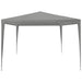 Partytent Lichtgrijs 300 x 300 x 255 cm PE en staal