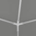 Partytent Lichtgrijs 250 x 250 x 240 cm PE en staal