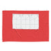 Party Tent Zijwand 2 st 300 x 195 cm Rood PE en staal
