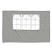 Party Tent Zijwand 2 st 300 x 195 cm Lichtgrijs PE en staal