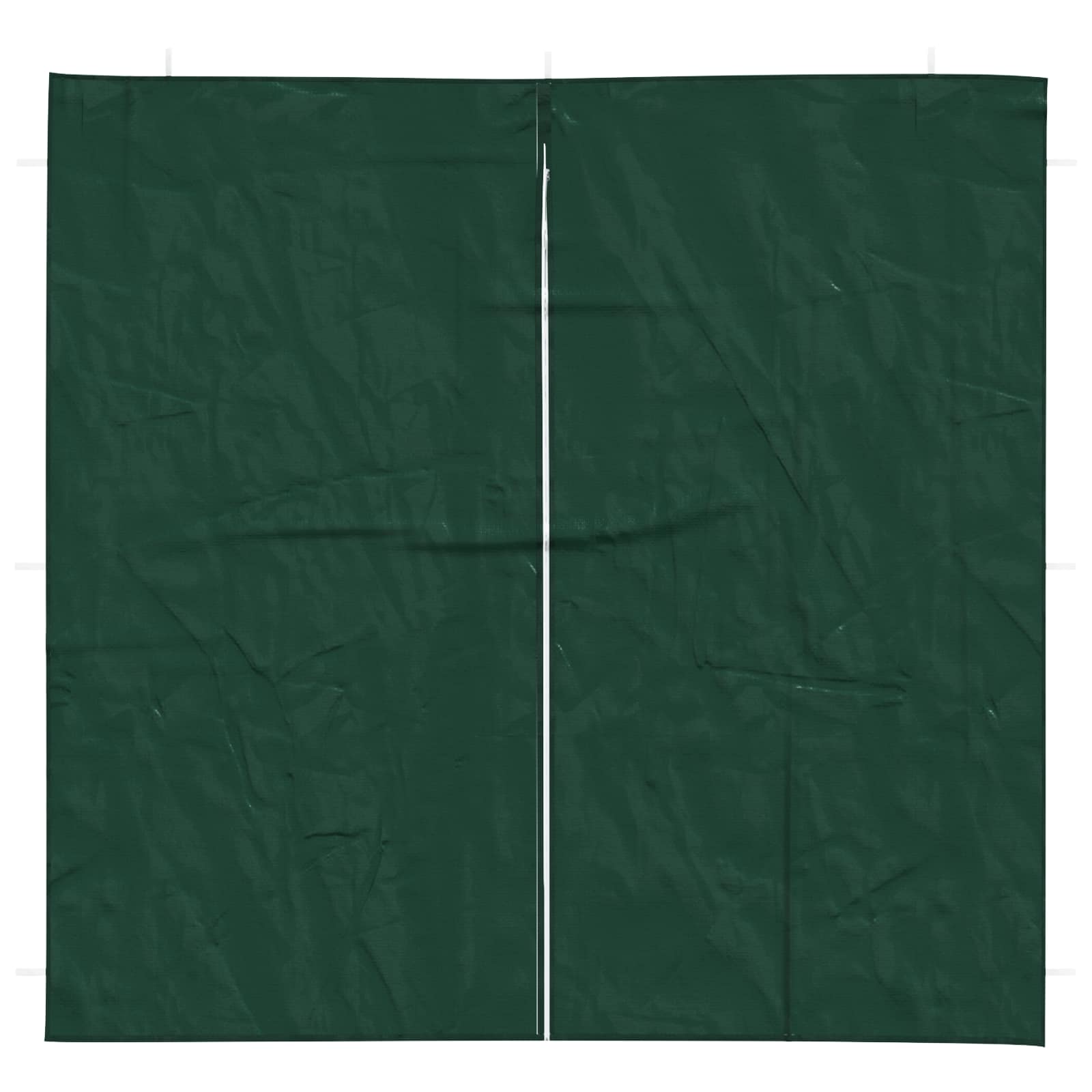 Party Tent Zijwand 2 st 200 x 195 cm Groen PE en staal