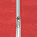 Party Tent Zijwand 2 st 200 x 195 cm Rood PE en staal