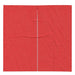 Party Tent Zijwand 2 st 200 x 195 cm Rood PE en staal