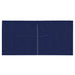 Party Tent Zijwand 2 st 400 x 195 cm Blauw PE en staal