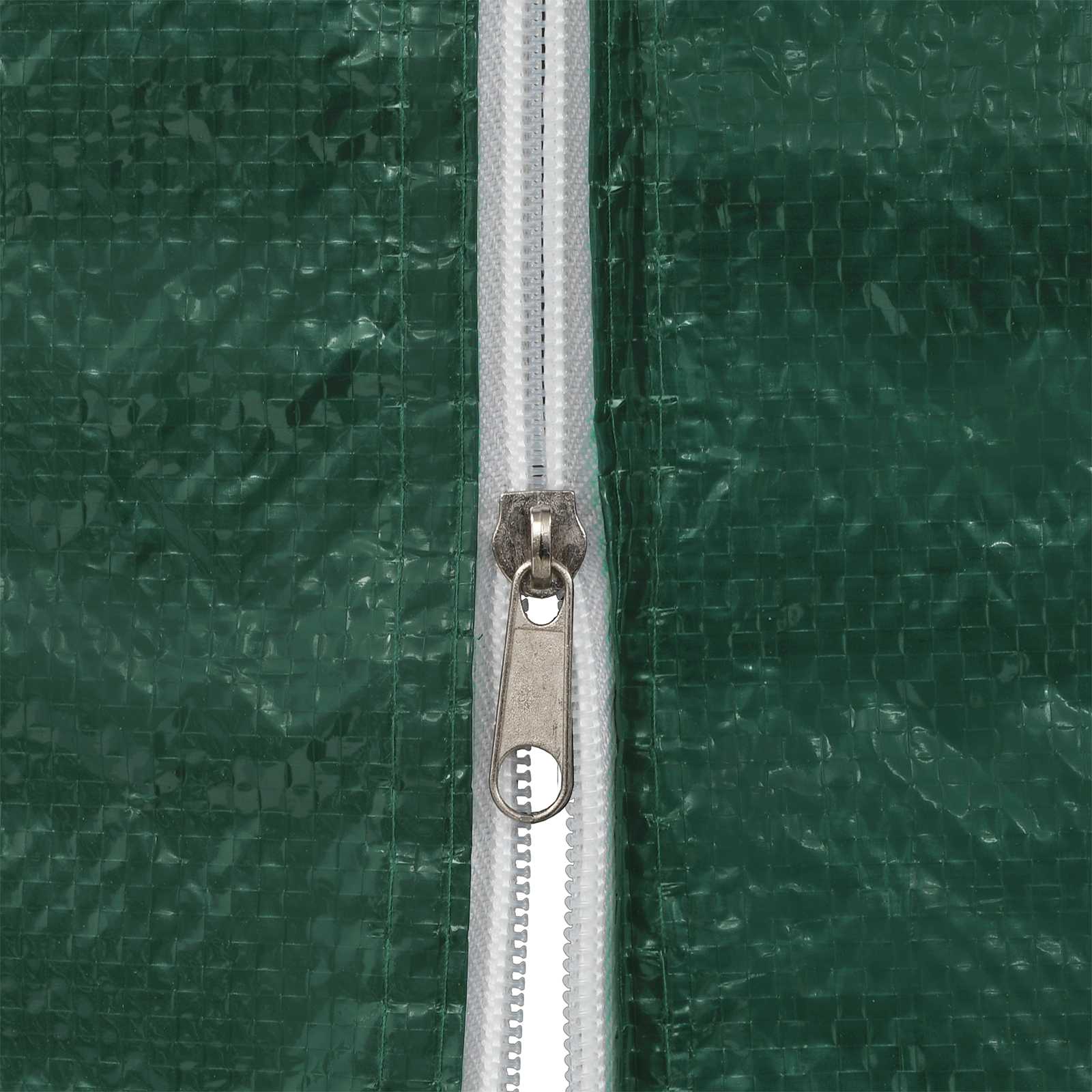 Party Tent Zijwand 2 st 400 x 195 cm Groen PE en staal