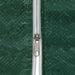 Party Tent Zijwand 2 st 400 x 195 cm Groen PE en staal