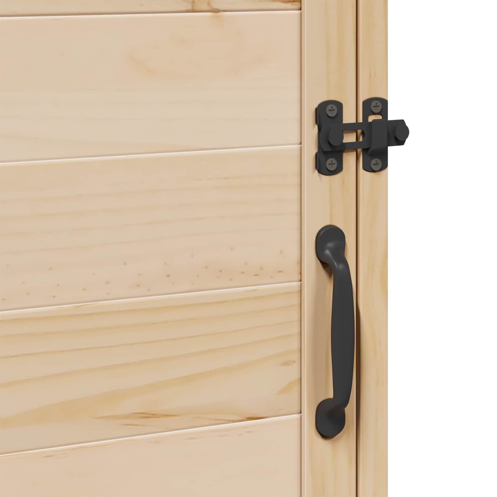 Tuinschuur met dak Naturel 59 x 56 x 113,5 cm Massief Vurenhout