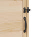 Tuinschuur met dak Naturel 59 x 56 x 113,5 cm Massief Vurenhout