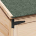 Tuinschuur Naturel 106,5 x 56 x 113,5 cm Massief Vurenhout