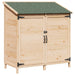 Tuinschuur Naturel 106,5 x 56 x 113,5 cm Massief Vurenhout