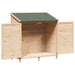 Tuinschuur Naturel 106,5 x 56 x 113,5 cm Massief Vurenhout