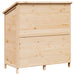 Tuinschuur Naturel 106,5 x 56 x 113,5 cm Massief Vurenhout
