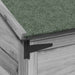 Tuinschuur Grijs 106,5 x 56 x 113,5 cm Massief Vurenhout