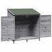 Tuinschuur Grijs 106,5 x 56 x 113,5 cm Massief Vurenhout