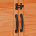 Tuinschuur Bruin 106,5 x 56 x 113,5 cm Massief Vurenhout