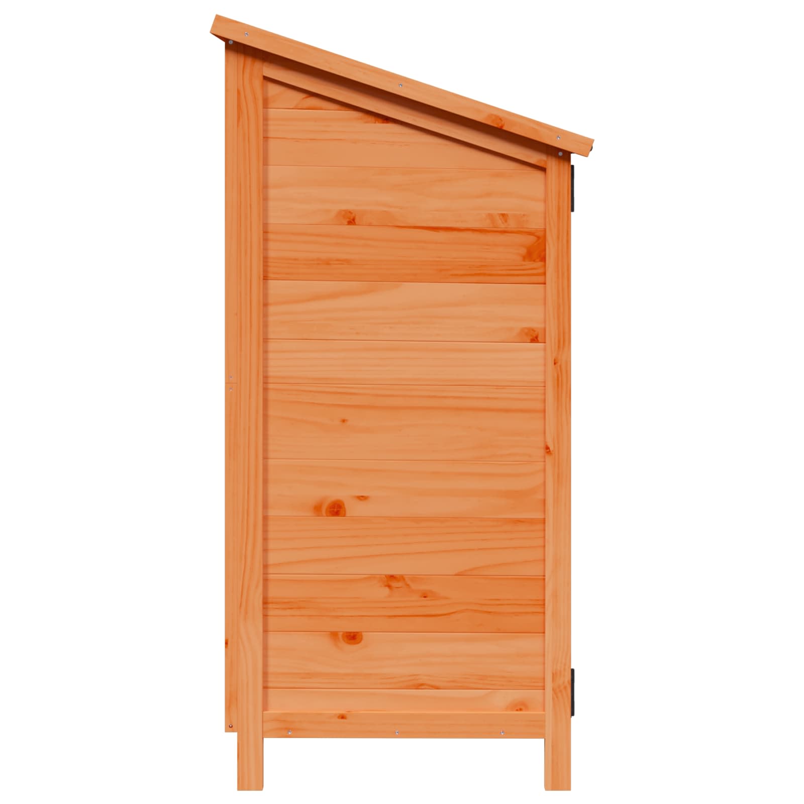 Tuinschuur Bruin 106,5 x 56 x 113,5 cm Massief Vurenhout