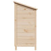 Tuinschuur met dak Naturel 59 x 56 x 113,5 cm Massief Vurenhout