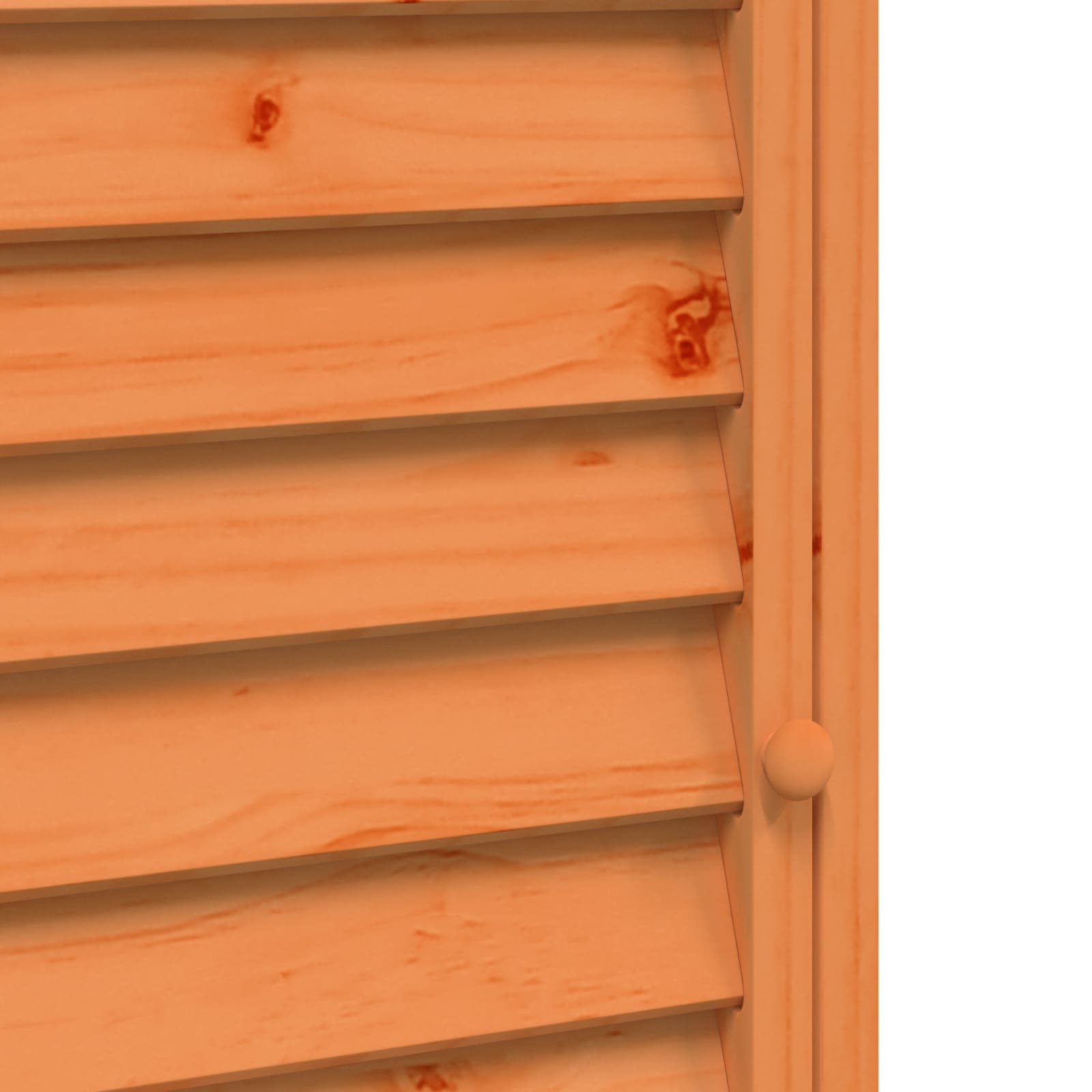 Tuinschuur met dak Bruin 59 x 56 x 113,5 cm Massief Vurenhout