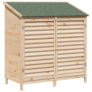 Tuinschuur Naturel 106 x 56 x 113,5 cm Massief Vurenhout