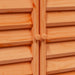 Tuinschuur met dak Bruin 106 x 56 x 113,5 cm Massief Vurenhout