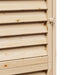 Tuinschuur met dak Naturel 59 x 56 x 176 cm Massief Vurenhout