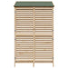 Tuinschuur Naturel 106 x 56 x 176,5 cm Massief Vurenhout