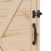 Tuinschuur Naturel 59,5 x 56 x 113,5 cm Massief Vurenhout