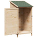 Tuinschuur Naturel 59,5 x 56 x 113,5 cm Massief Vurenhout