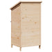 Tuinschuur Naturel 59,5 x 56 x 113,5 cm Massief Vurenhout