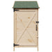 Tuinschuur Naturel 59,5 x 56 x 113,5 cm Massief Vurenhout