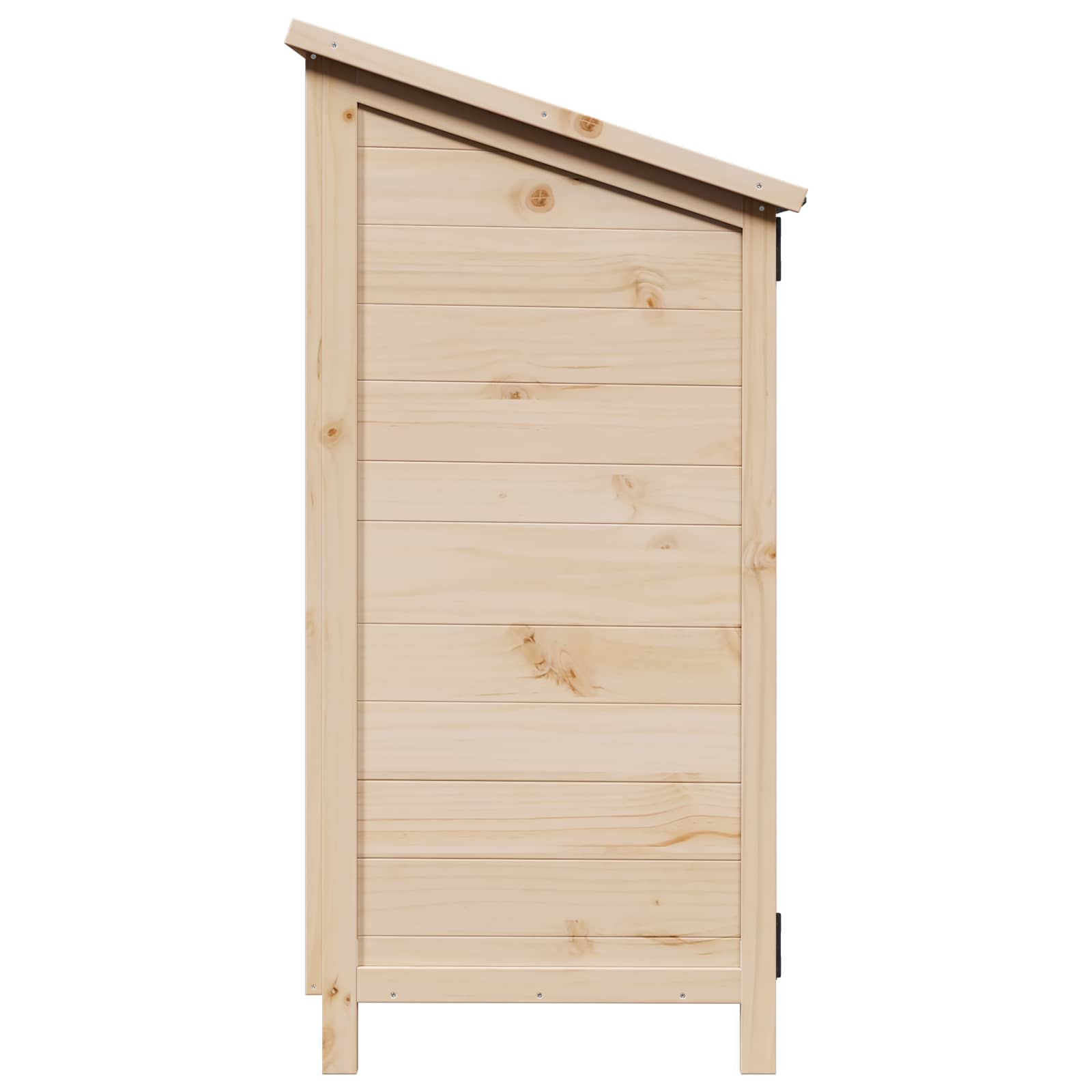 Tuinschuur Naturel 59,5 x 56 x 113,5 cm Massief Vurenhout