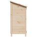 Tuinschuur Naturel 59,5 x 56 x 113,5 cm Massief Vurenhout