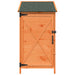 Tuinschuur met dak Bruin 59,5 x 56 x 113,5 cm Massief Vurenhout
