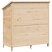 Tuinschuur Naturel 106 x 56 x 113,5 cm Massief Vurenhout