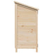 Tuinschuur Naturel 106 x 56 x 113,5 cm Massief Vurenhout