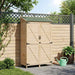 Tuinschuur Naturel 106 x 56 x 176,5 cm Massief Vurenhout