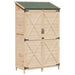 Tuinschuur Naturel 106 x 56 x 176,5 cm Massief Vurenhout