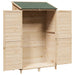 Tuinschuur Naturel 106 x 56 x 176,5 cm Massief Vurenhout