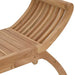 Tuinbank 2 -Seater 126 cm Massief Teakhout Naturel