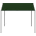 Paviljoen 4 x 4 x 2,6 m Taupe Polyester en staal