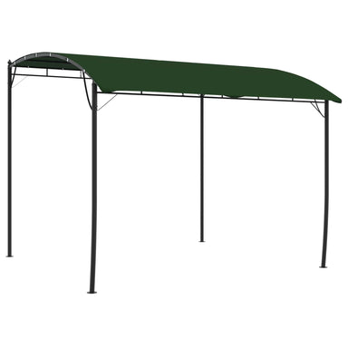 Paviljoen 3 x 3 x 2,55 m Groen Gepoedercoat staal en stof