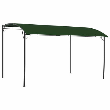 Paviljoen 4 x 3 x 2,55 m Groen Gepoedercoat staal en stof